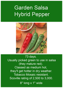 Pepper/Garden Salsa 4-Pack